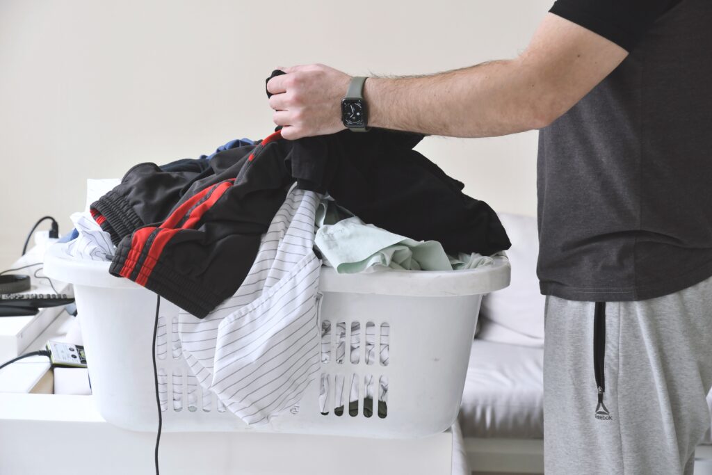 sorting-laundry